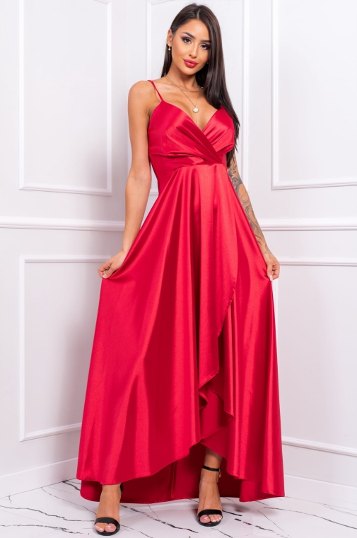 LIVIA satin red 36