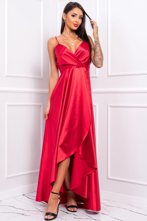 LIVIA satin red 38