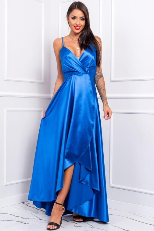 LIVIA satin royal blue 40