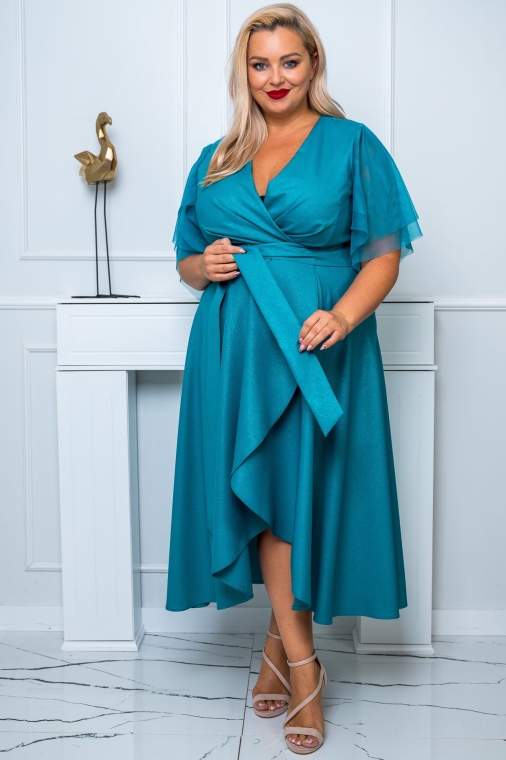 ELENA turquoise azure glossy 50