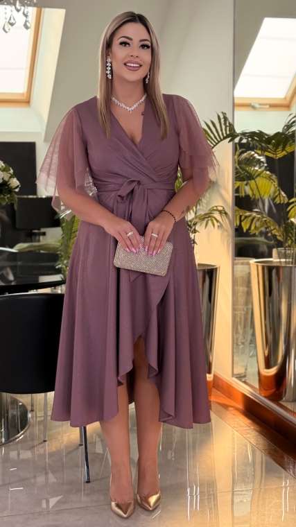 ELENA gold chocolate glossy 54