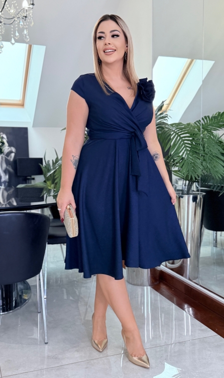 NINA II navy blue glossy 50