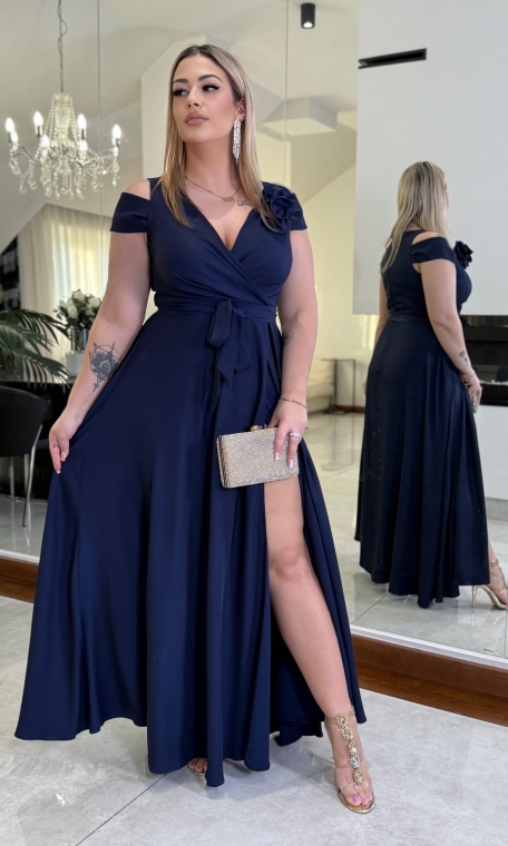 GALA II flower navy blue 46